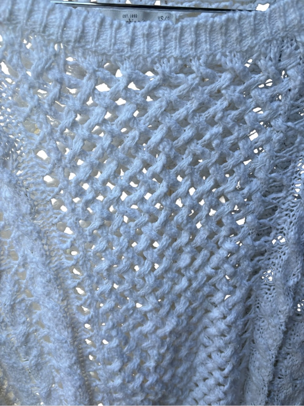 Abercombie & Fitch Women's Open-Knit Sweater - Lightweight Pullover I Size:XS/S - Picture 2 of 6
